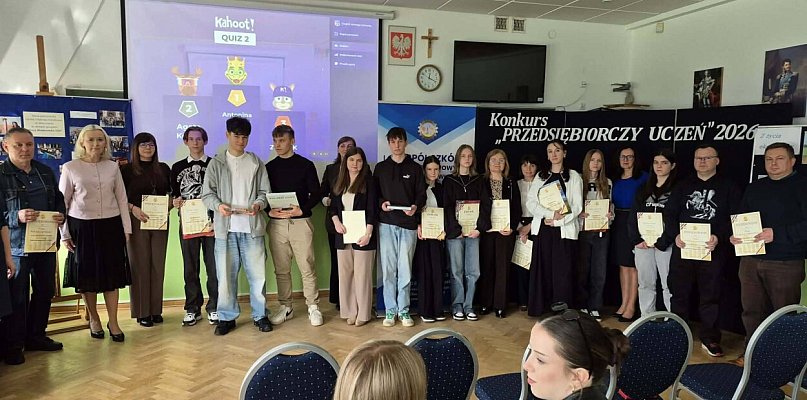 Konkurs "Przedsiębiorczy uczeń" w Radzyniu