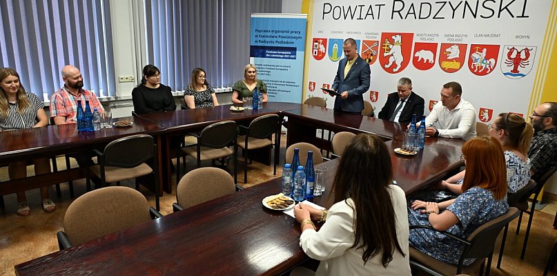 Konferencja w Starostwie podsumowująca projekt