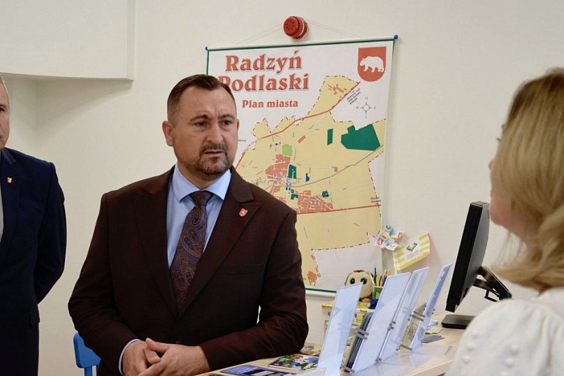 Wizyta wicemarszałka województwa w Radzyniu