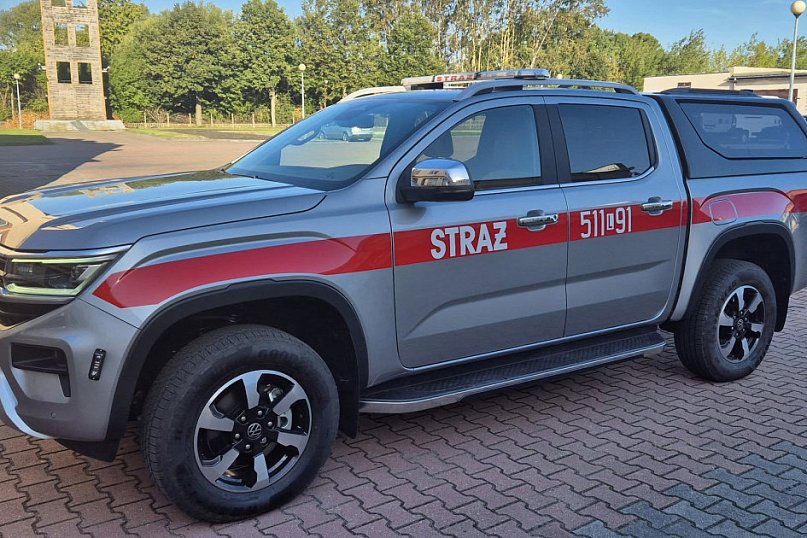 Nowy samochód radzyńskich strażaków