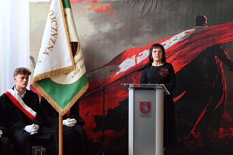 Uroczystość 65-lecia ZSR w Woli Osowińskiej