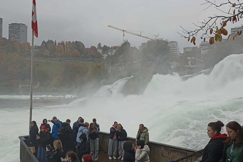 Wycieczka z I LO do Szwajcarii