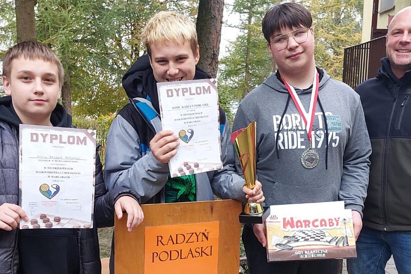 SOSW w Radzyniu na turnieju gry w warcaby
