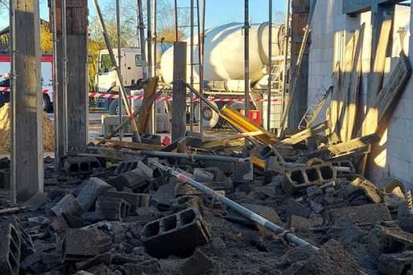 Katastrofa budowlana w Przegalinach Dużych