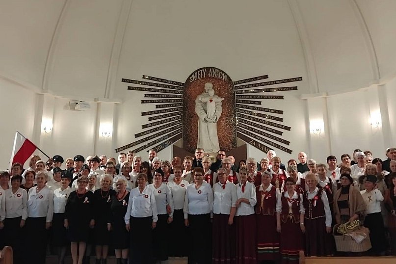 Zespoły z gminy Komarówka na koncercie w Stoczku