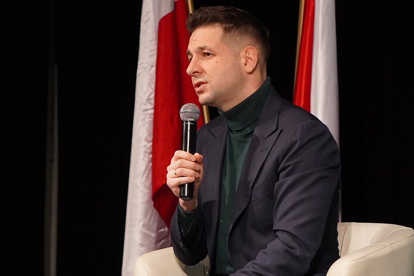 Spotkanie z Patrykiem Jakim w Radzyniu