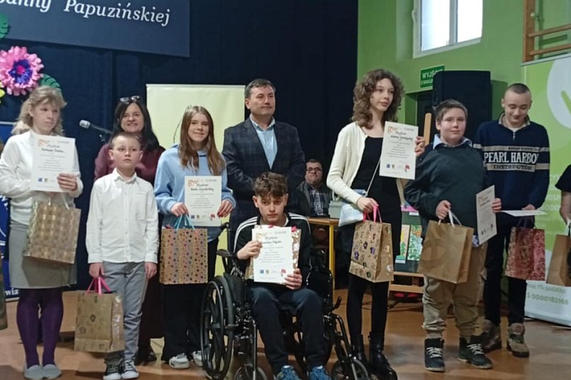 Uczniowie SOSW na konkursie recytatorskim