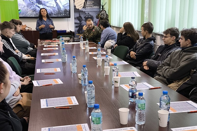 Spotkanie z przedstawicielami WCR w radzyńskim PUP