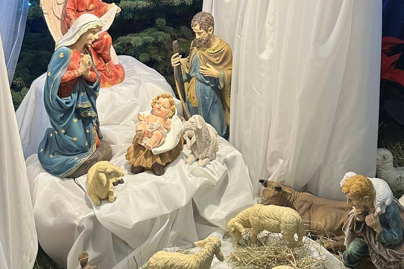 Pasterka w parafii Trójcy Św.