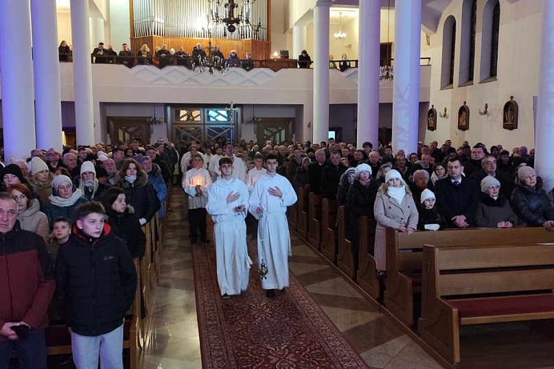 Pierwszy dzień Świąt w parafii św. Anny