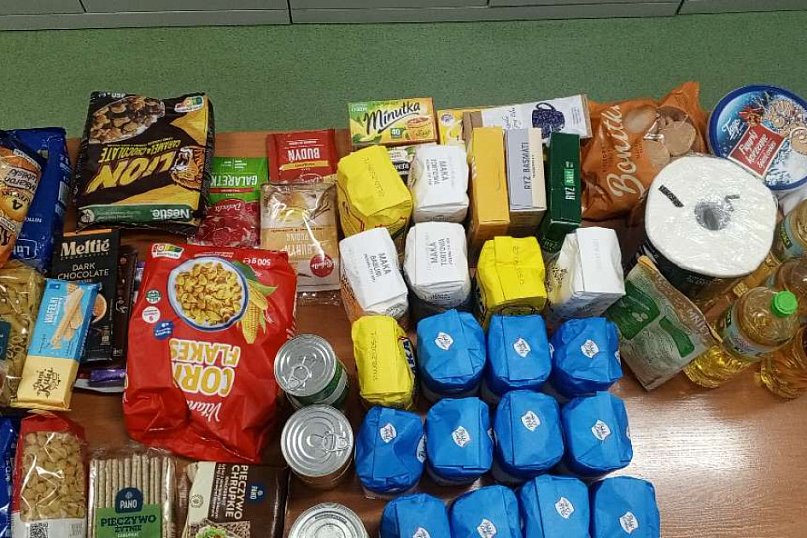 Zbiórka żywności w ZSR