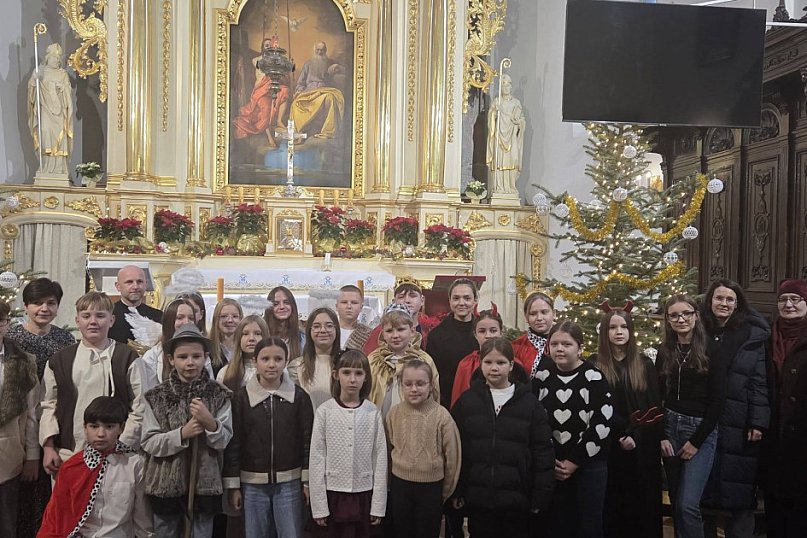 Jasełka w parafii Trójcy Św.