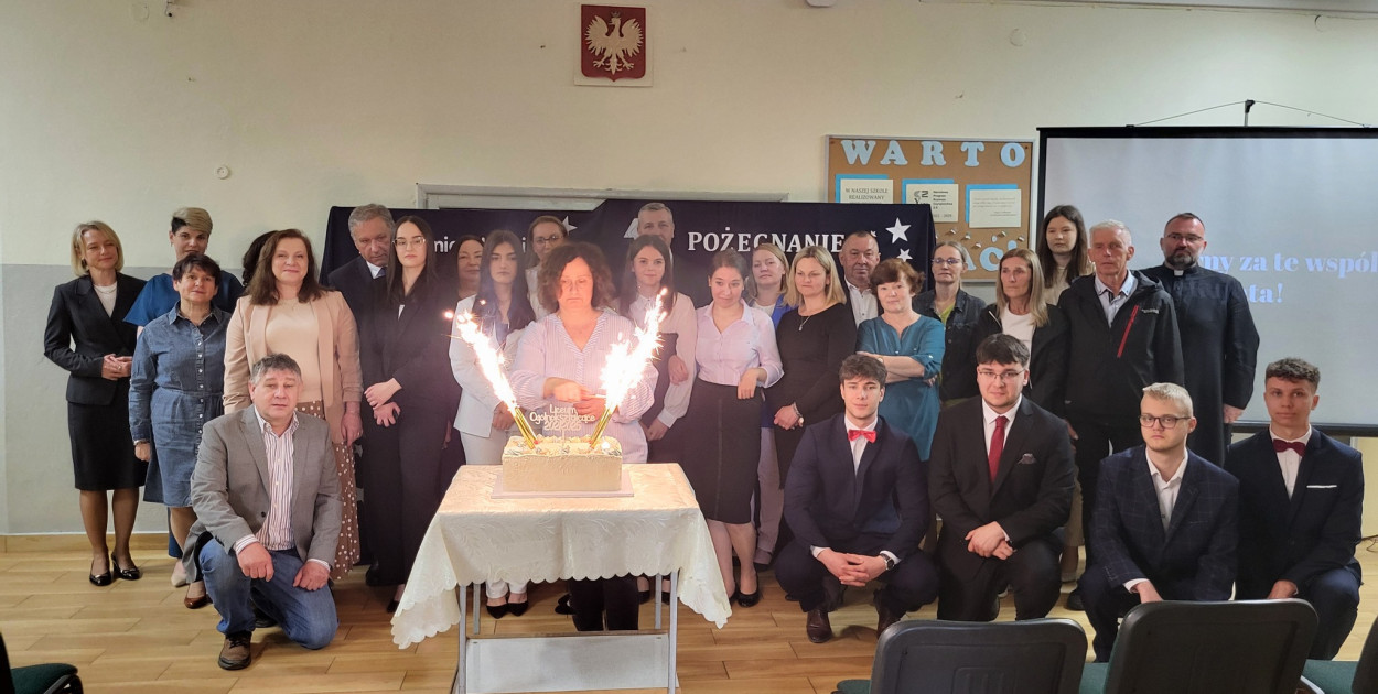 Zakończenie roku szkolnego w LO w Komarówce