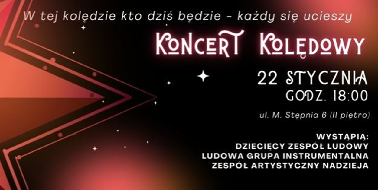 Koncert kolęd w Kocku - zapowiedź