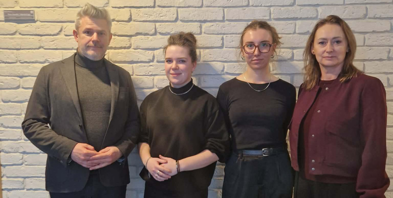 Uczennice I LO z wizytą w Spomleku