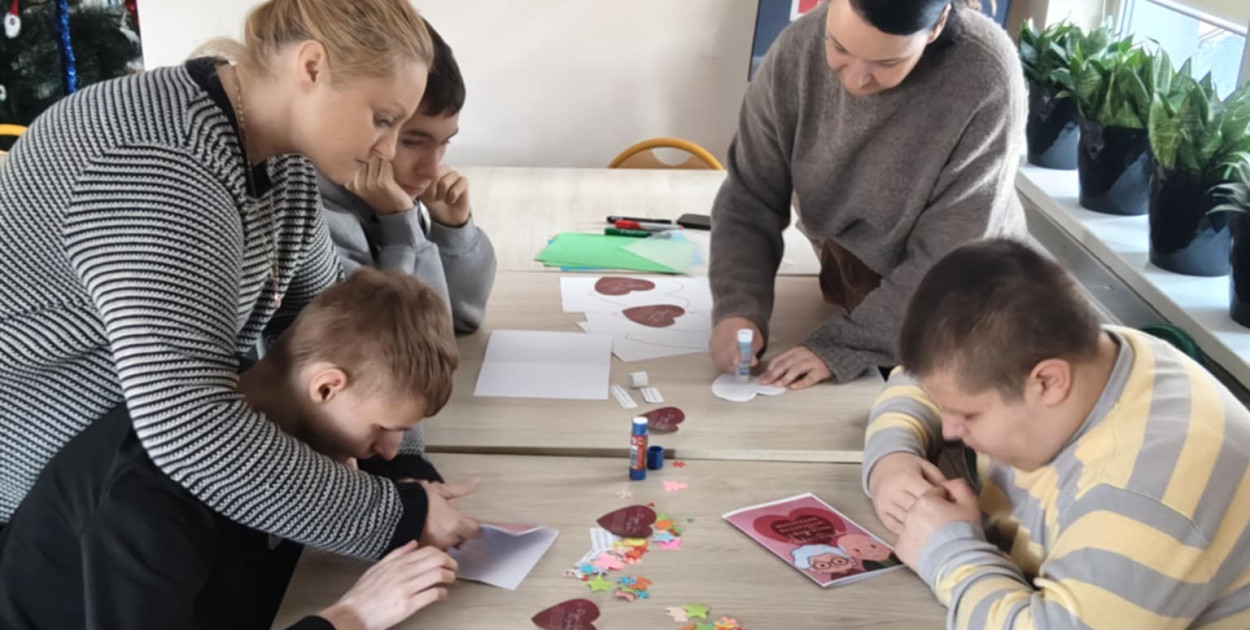 Zajęcia dla uczniów SOSW poświęcone babciom i dziadkom