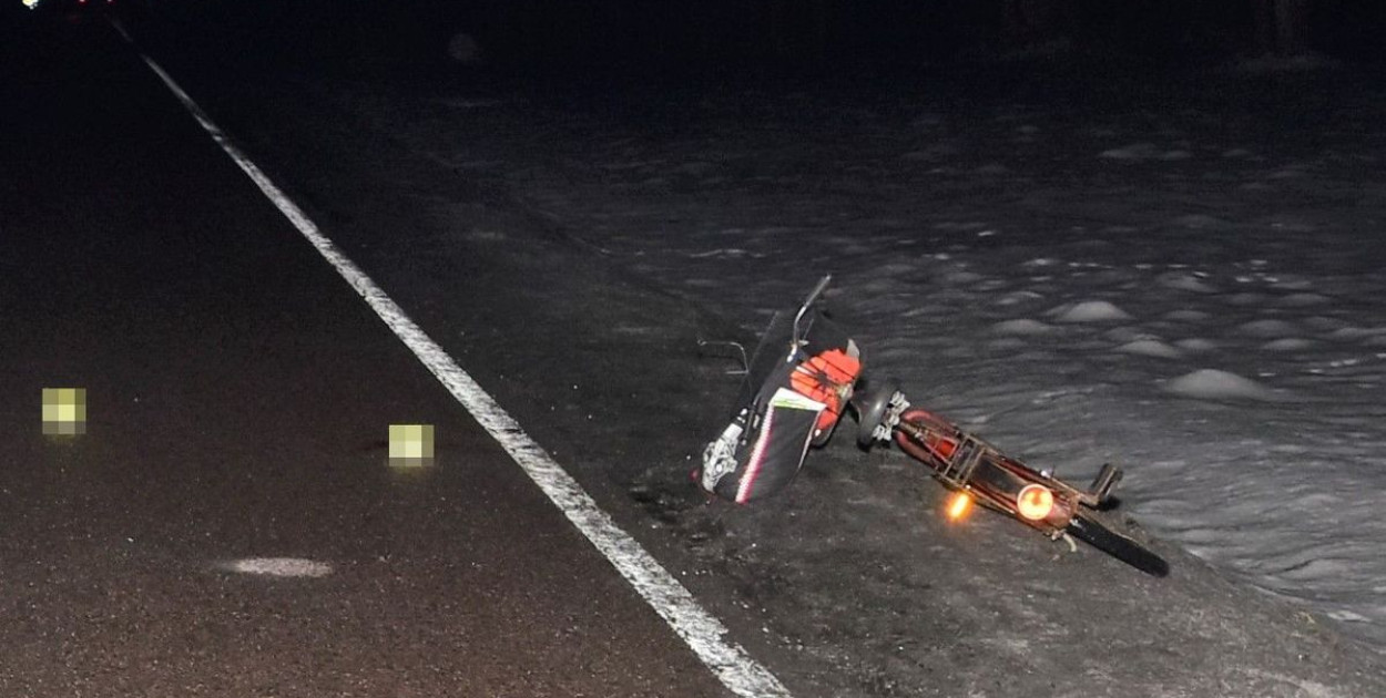 Potrącenie rowerzystki na drodze krajowej w Kąkolewnicy