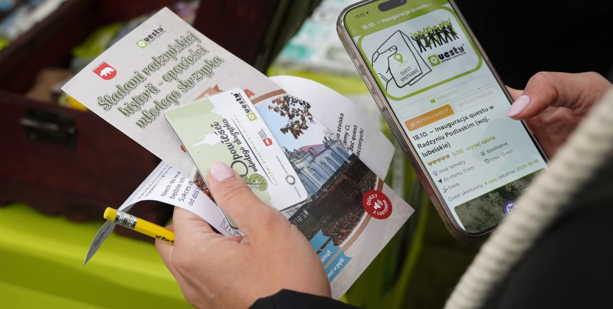 Gra "Śladami radzyńskiej historii – opowieści młodego skrzypka"