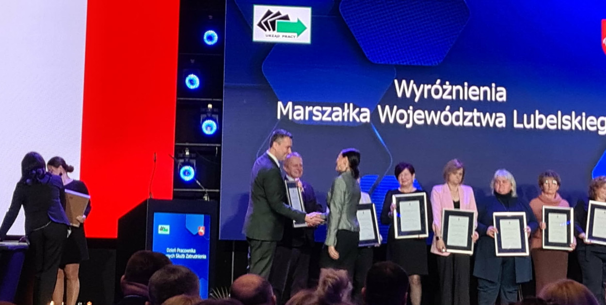 Pracownica PUP w Radzyniu wyróżniona