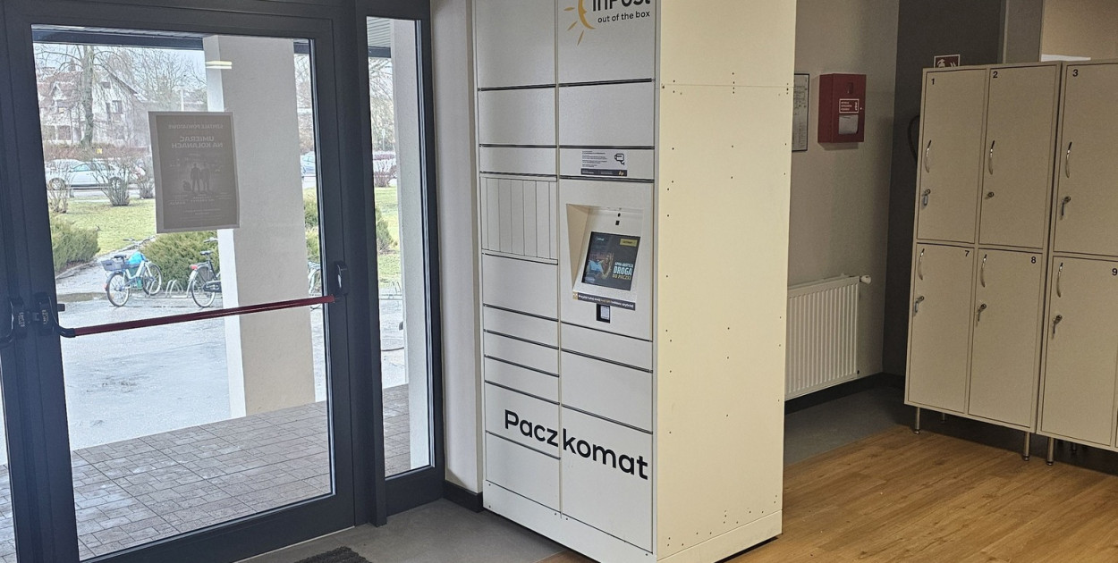 Paczkomat w radzyńskim szpitalu