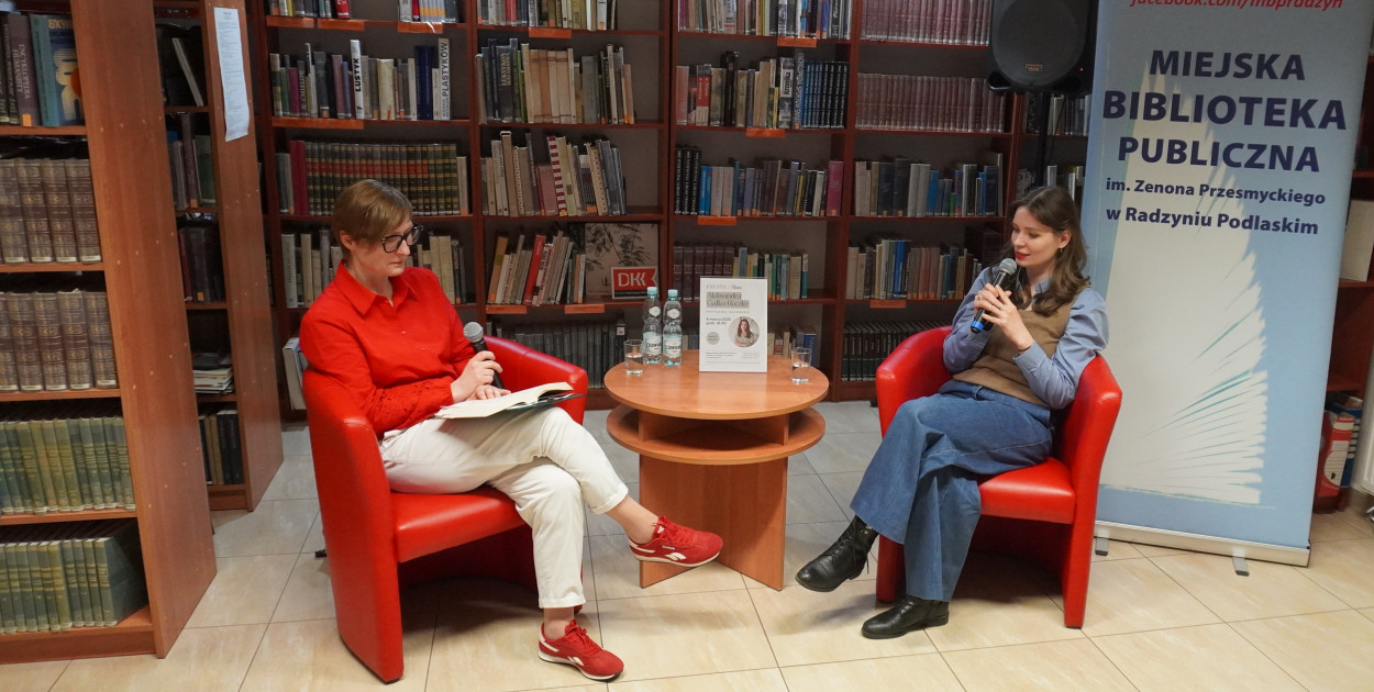 Promocja książki Aleksandry Gałki-Reczko w MBP