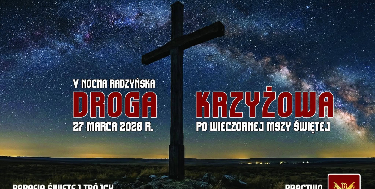 Radzyńska Nocna Droga Krzyżowa - zapowiedź