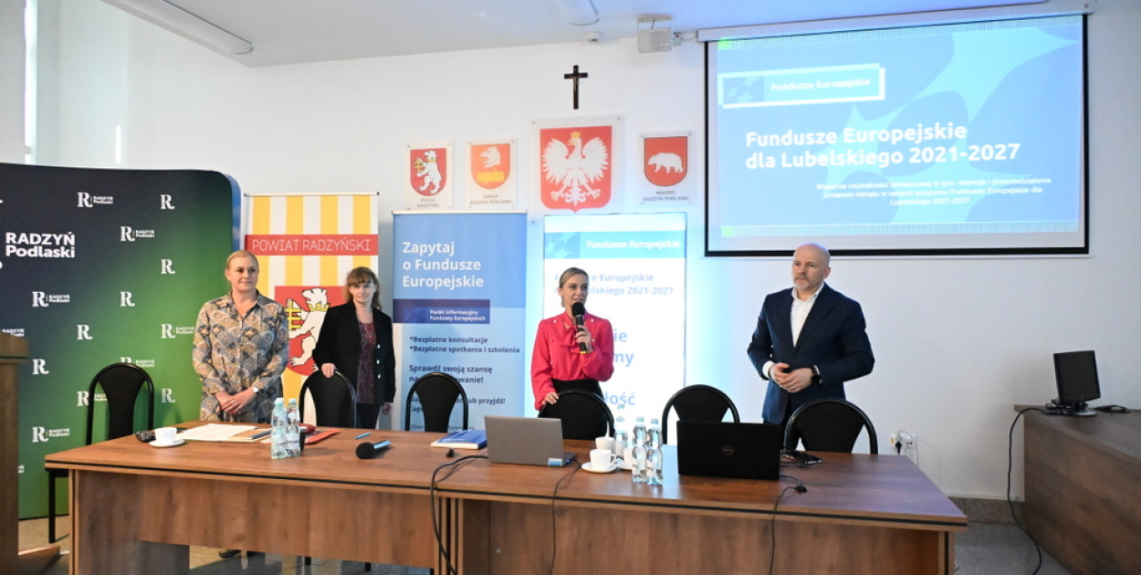 Szkolenie nt. funduszy unijnych w Radzyniu