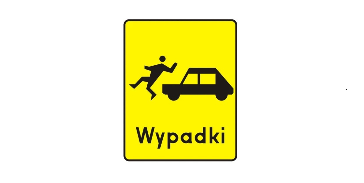 Wypadek na drodze krajowej w Tchórzewie