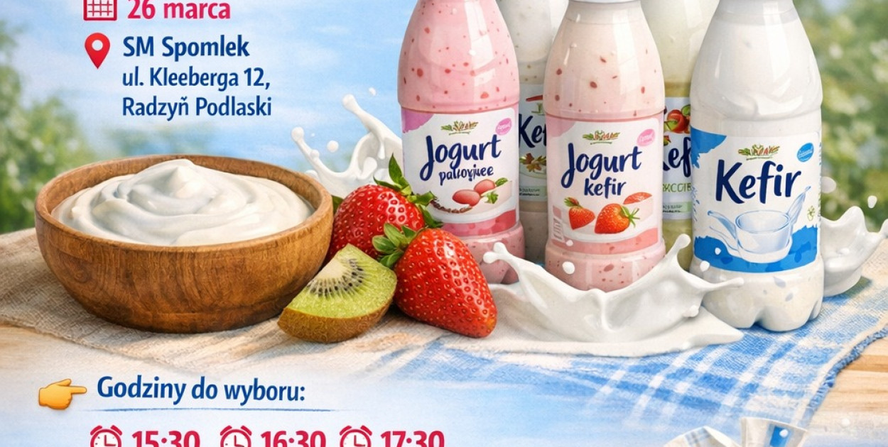 Spomlek zaprasza na próbną degustację