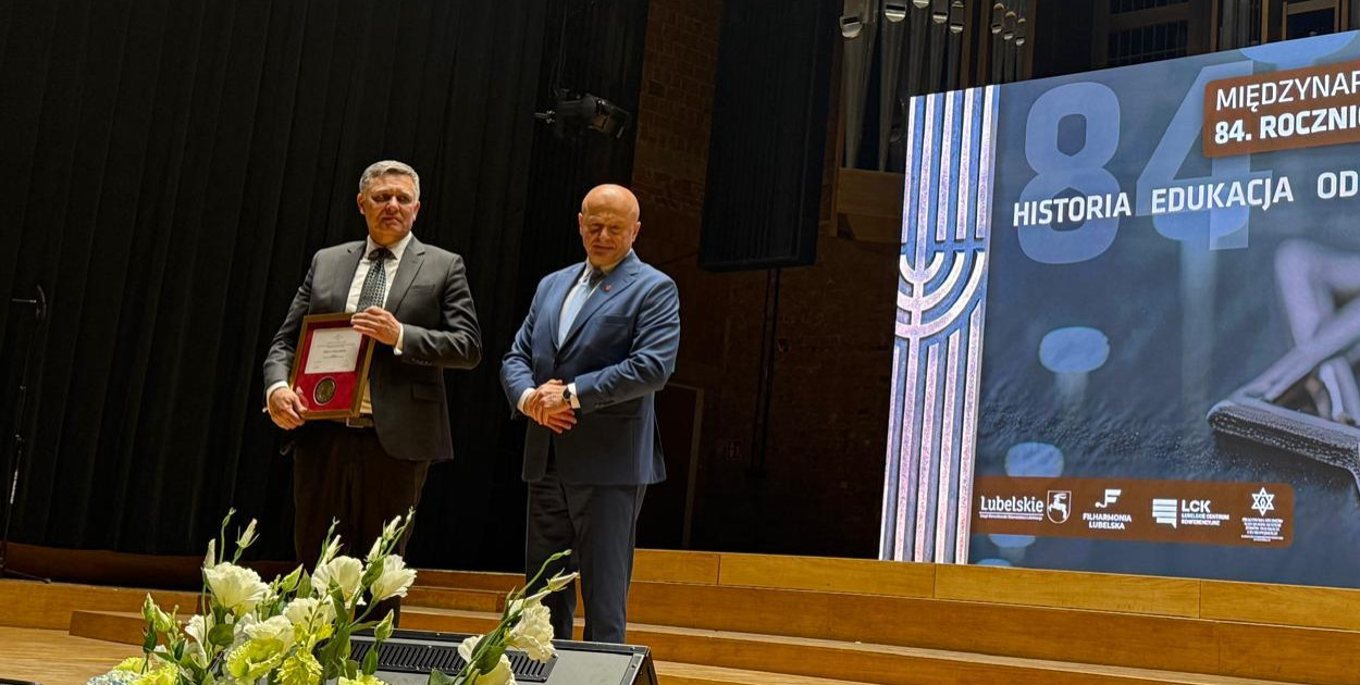 Tomasz Mańko odznaczony Medalem 550-lecia Województwa Lubelskiego