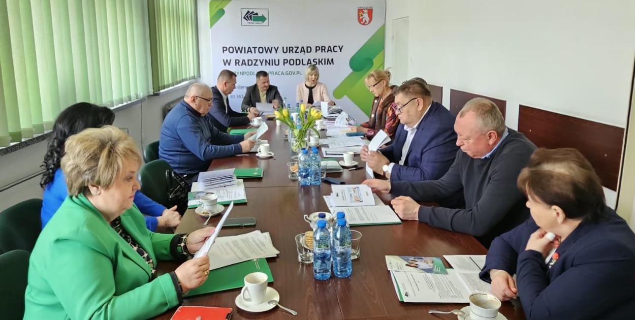 Posiedzenie Powiatowej Rady Rynku Pracy w Radzyniu Podlaskim