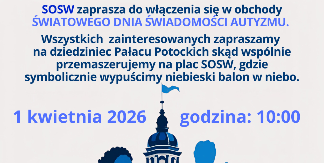 Światowy Dzień Świadomości Autyzmu - zapowiedź