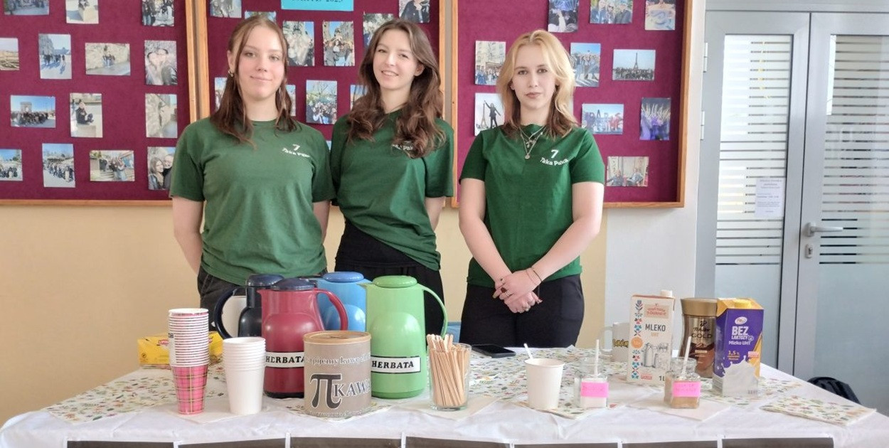 Akcja charytatywna "Pi-kawa" w I LO