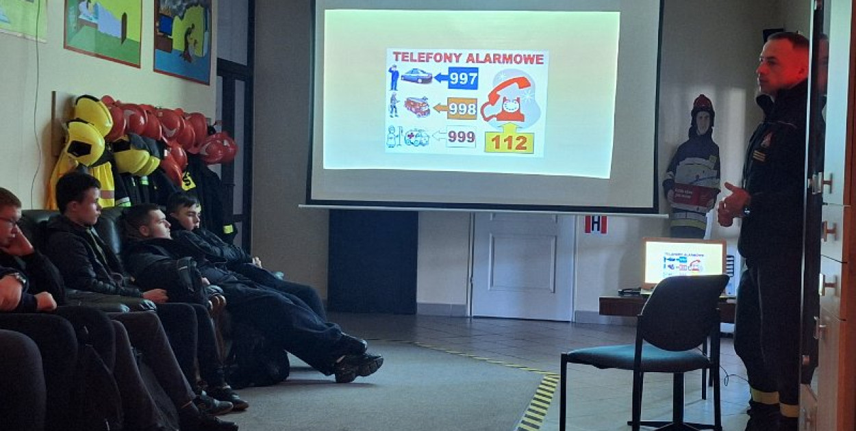 Akcja "Bezpieczni w XXI wieku" w ZSR w Woli Osowińskiej