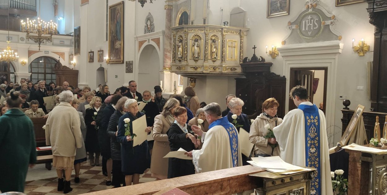 Akt Zawierzenia Chrystusowi przez Ręce Maryi w radzyńskiej parafii