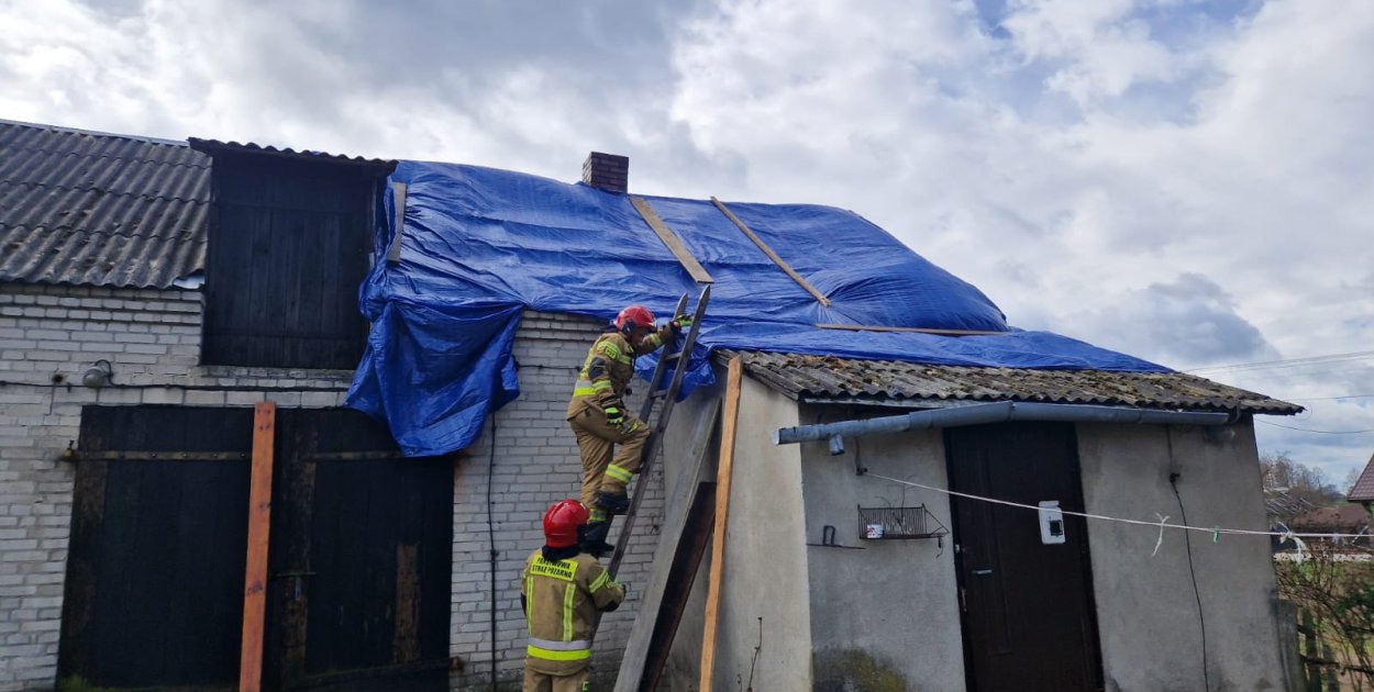Poniedziałek Wielkanocny pracowity dla strażaków