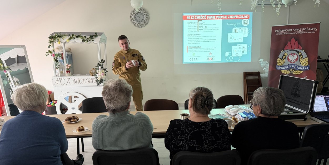 Spotkania edukacyjne ze strażakami